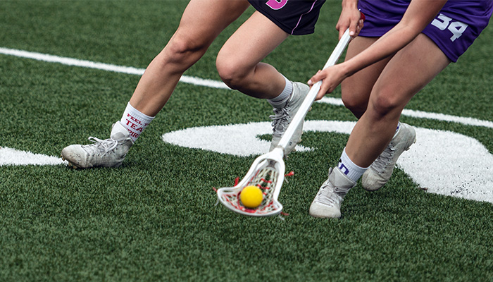 Sticks and ball for lacrosse