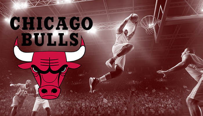 Michael Jordan Playing for Chicago Bulls