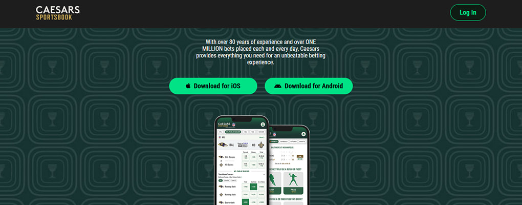 Caesars App Screenshot
