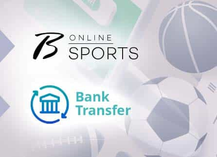 Borgata logo, Bank Transfer logo, and diverse sports related equipment