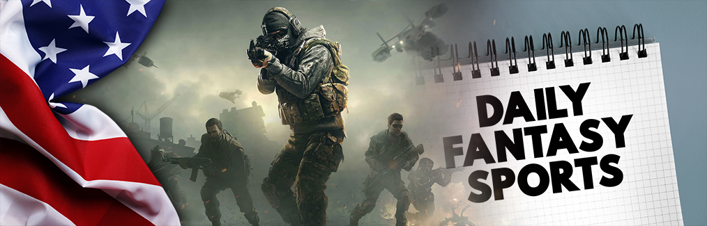American flag, notebook, and image from the Call of Duty video game