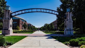 Archway at Purdue University