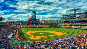 Coors Field Baseball Stadium in Colorado