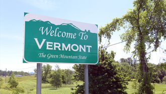 The Vermont Welcome Sign