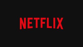 Logo of Netflix.