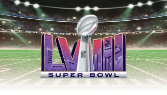 Logo of Super Bowl LVIII