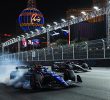 Formula 1 Car Racing in Las Vegas Grand Prix