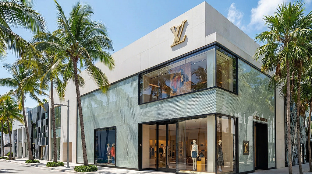 Louis Vuitton store