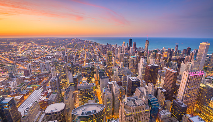 Downtown Chicago, Illinois