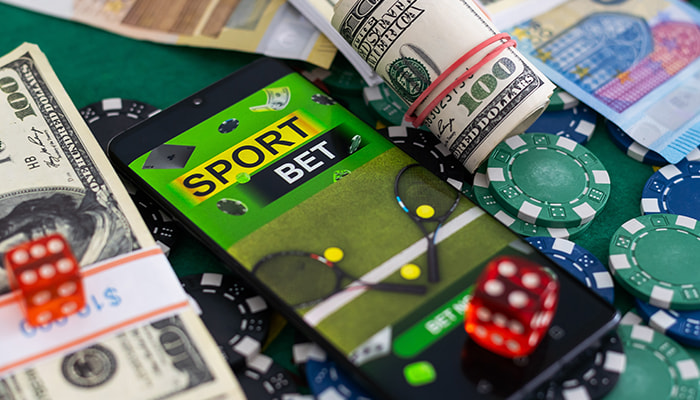 Sports betting via a mobile phone