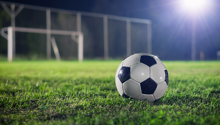 A soccer ball