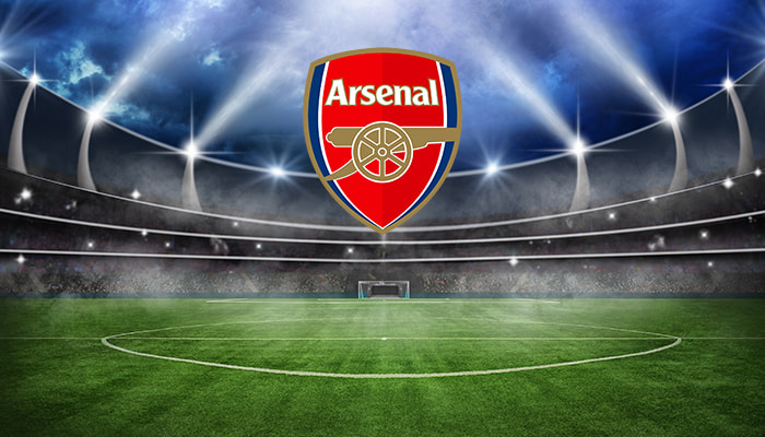 Arsenal soccer logo. The team is owned by Kroenke Sports & Entertainment (KSE)