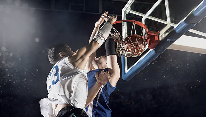 NBA player shooting for points