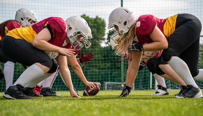There’s no Women's American football