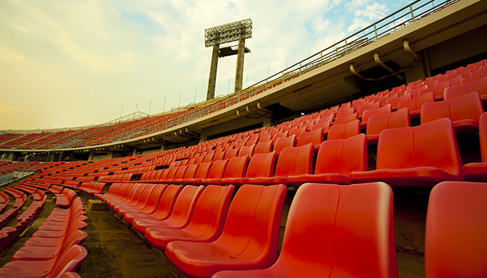 San Diego empty football stadium