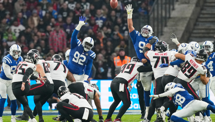 The Falcons vs The Colts