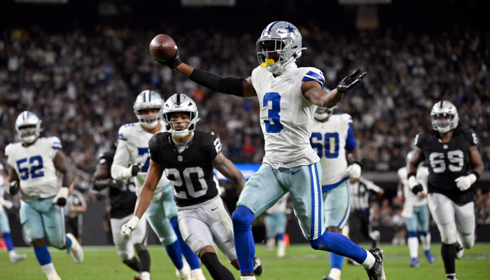 Cowboys Raiders football MNF