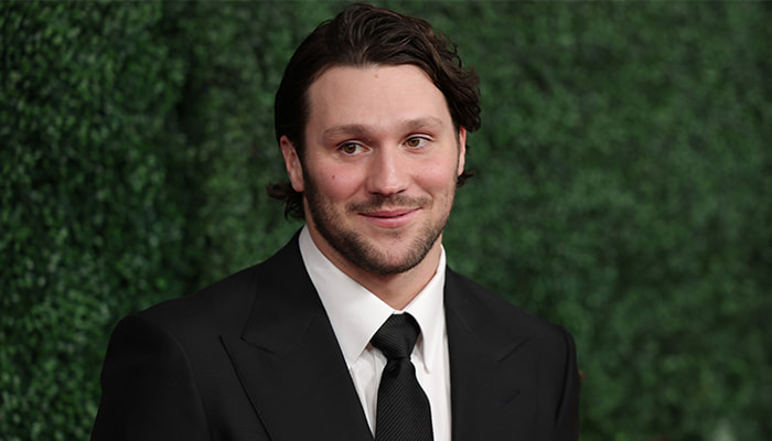 Josh Allen competing during a NFL game.